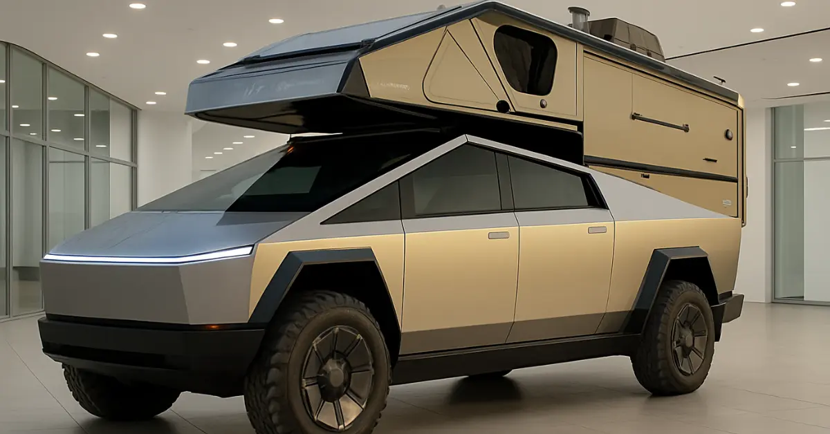 Tesla Cybertruck Adventure Camper